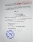 Statuts enregistrés aux impôts (expédition du notaire)
